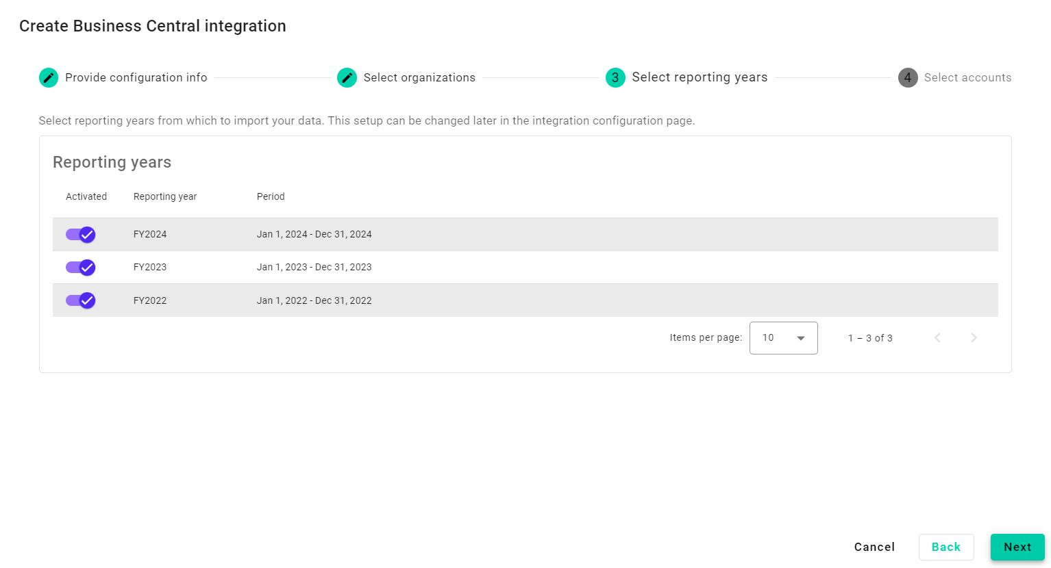 Select reporting year