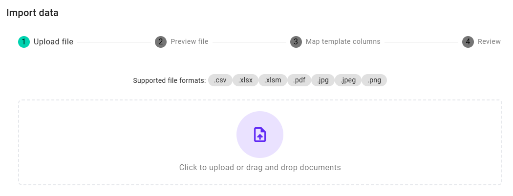 Importing Documents Overview