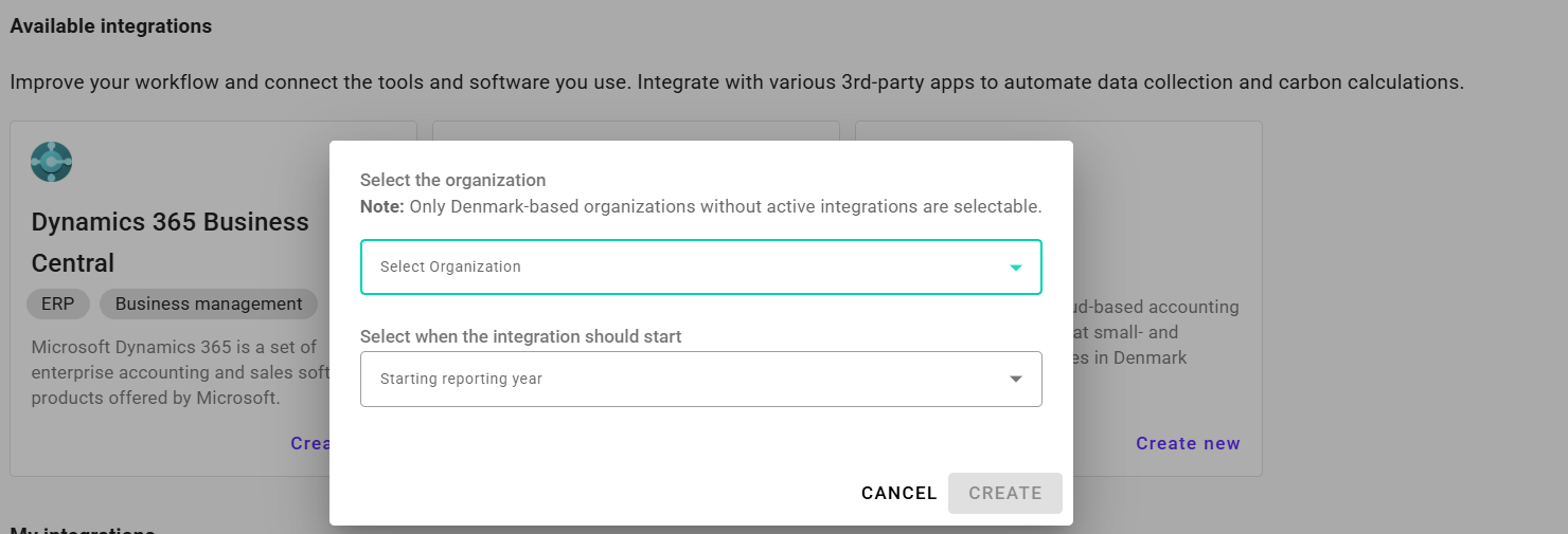 Create eloverblik integration